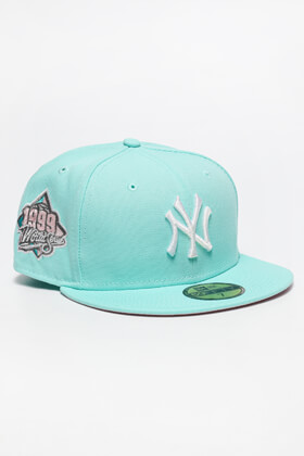 Casquette plate grise claire snapback 9FIFTY Pull Medium New York