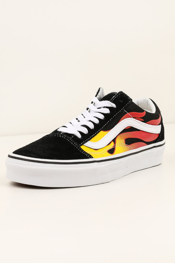 Vans old clearance skool rouge noir