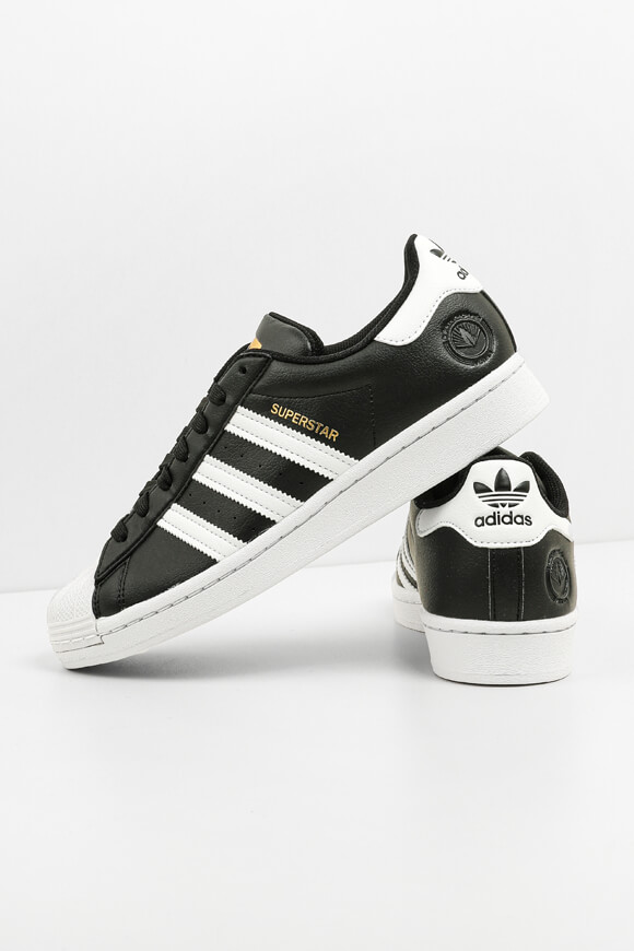 Adidas Originals Superstar Sneaker Schwarz + Weiss