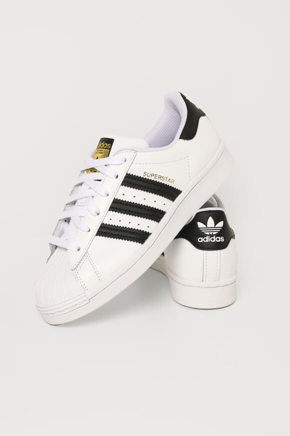 Adidas superstar 2025 schwarz 44