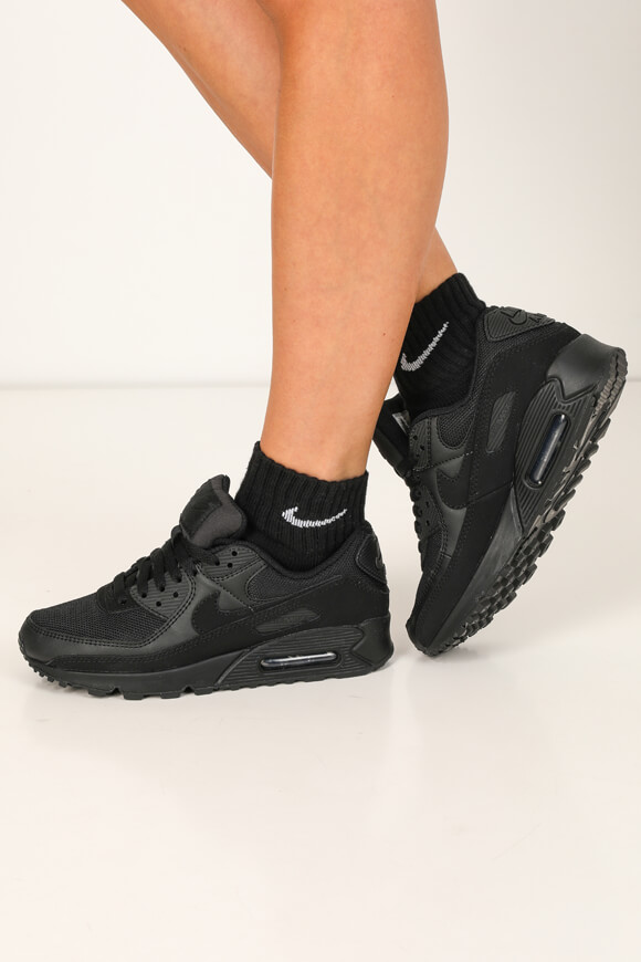 Nike air max 90 cheap schwarz damen