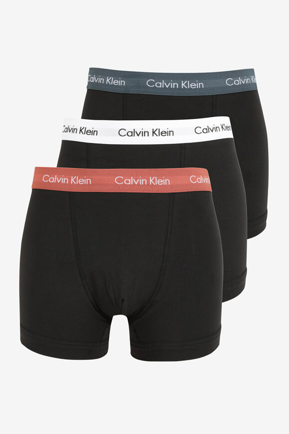 Calvin Klein Underwear Dreierpack Boxershorts Black + White + Blue + Dusty