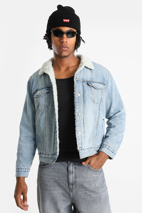 Image sur Type 3 Trucker Gefütterte Jeansjacke