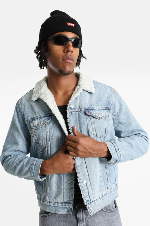 Image sur Type 3 Trucker Gefütterte Jeansjacke