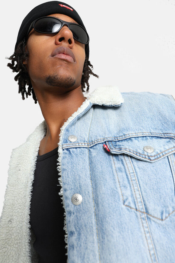 Image sur Type 3 Trucker Gefütterte Jeansjacke