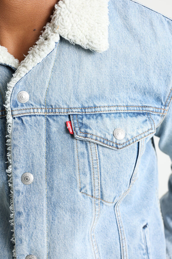 Image sur Type 3 Trucker Gefütterte Jeansjacke