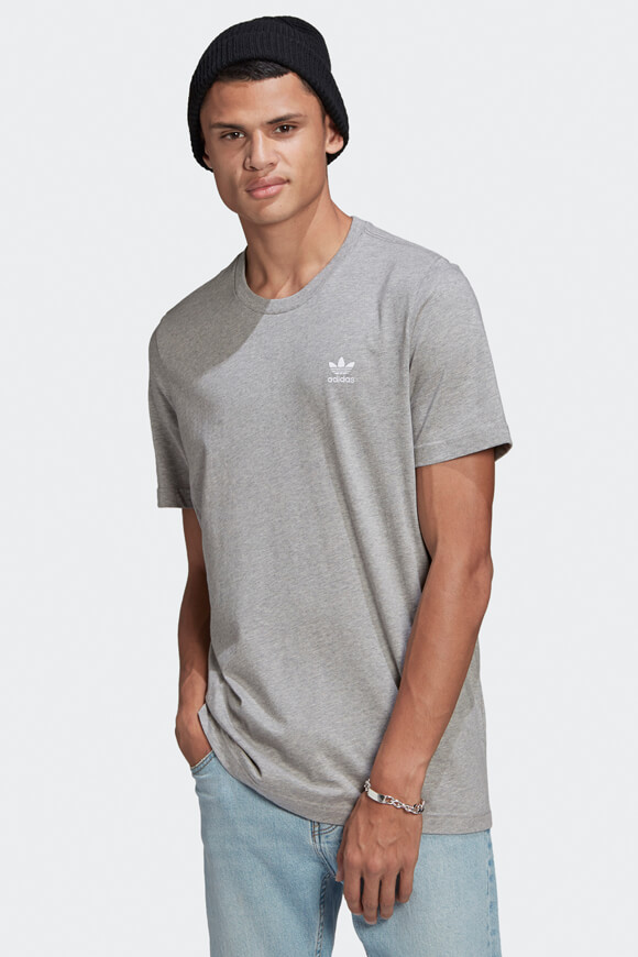 Adidas Originals T-Shirt Medium Grau meliert