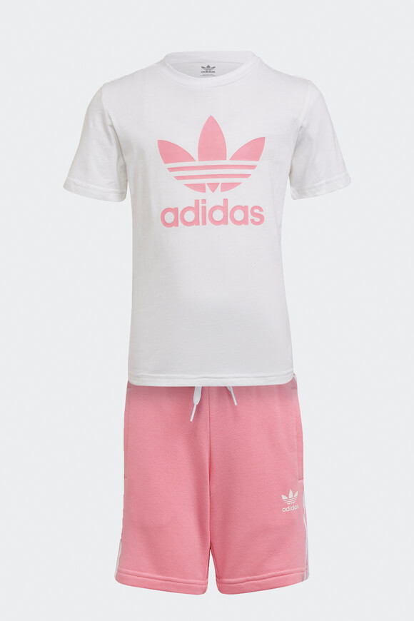 Adidas Originals Kids-Set White + Bliss Pink