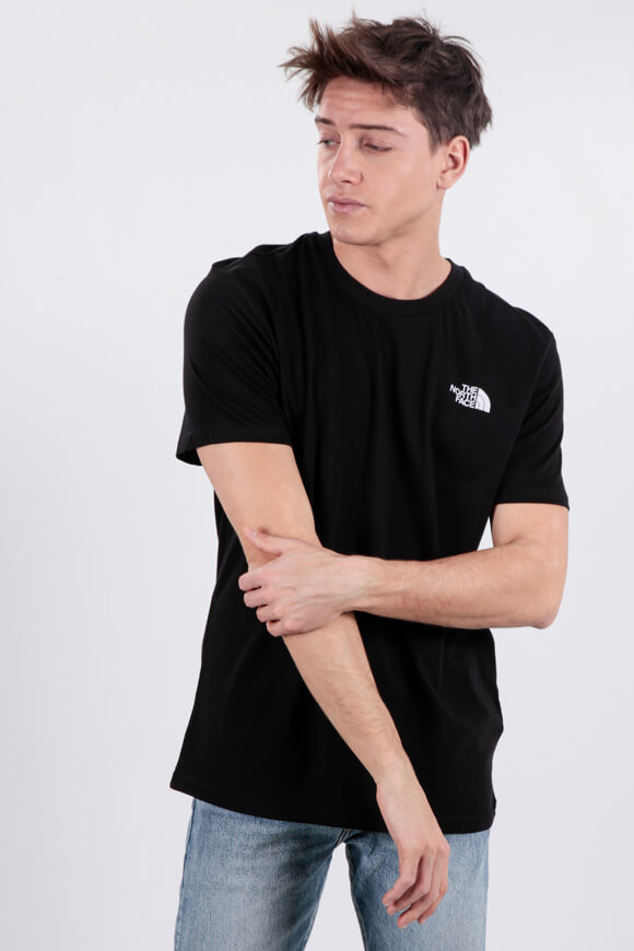 The North Face T-Shirt Schwarz
