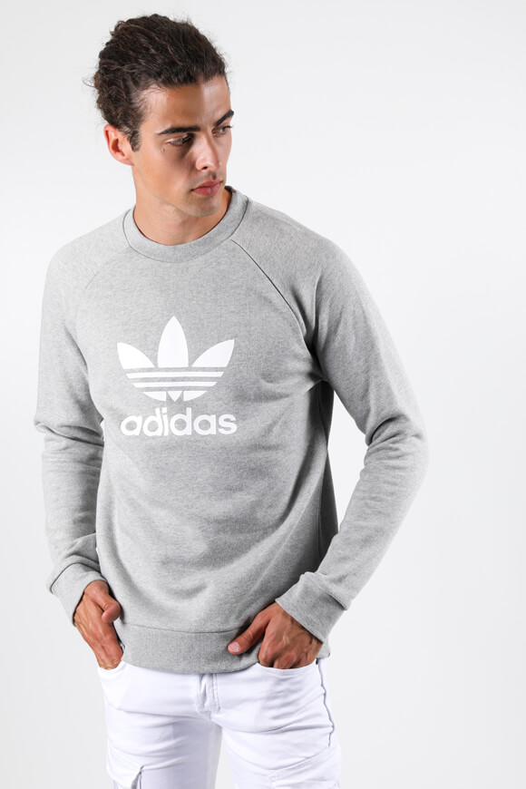 Adidas Originals Sweatshirt Grau meliert