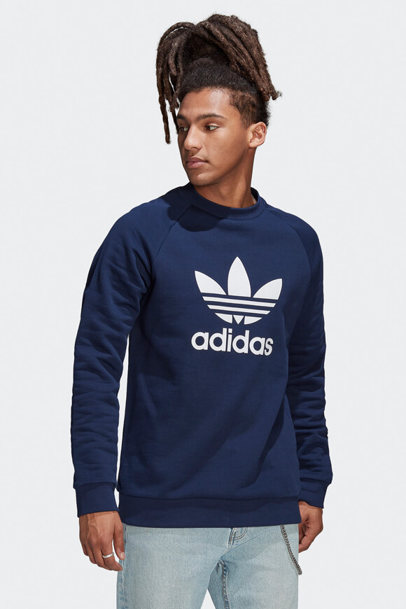Adidas Originals Sweatshirt Night Indigo Adidas Originals Sweatshirt Night Indigo