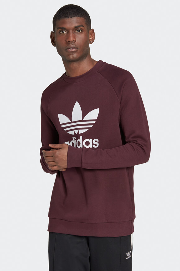 Adidas Originals Sweatshirt Shadow Maroon Adidas Originals Sweatshirt Shadow Maroon