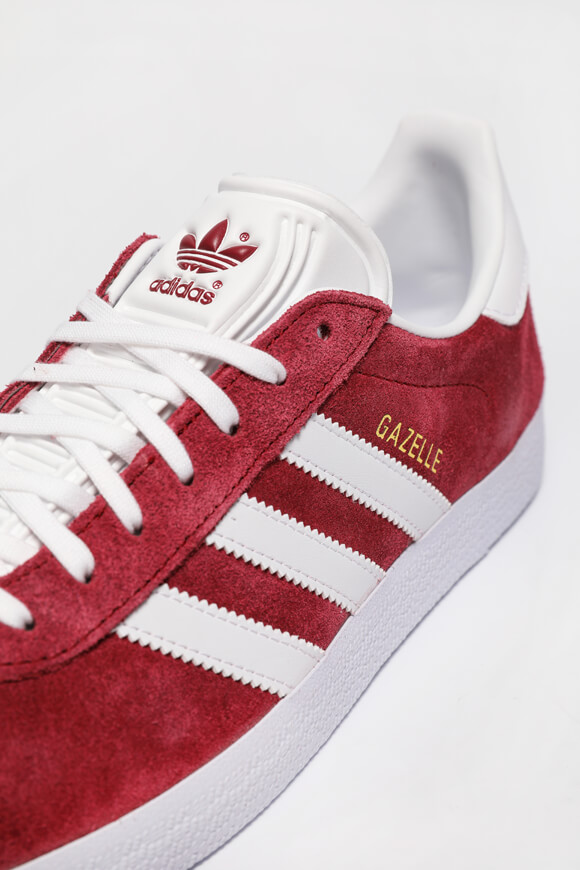 Adidas gazelle best sale rouge et noir