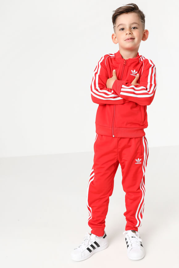 Ensemble adidas cheap rouge enfant