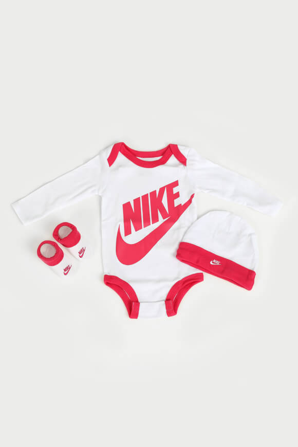 Nike Baby-Set Weiss + Pink