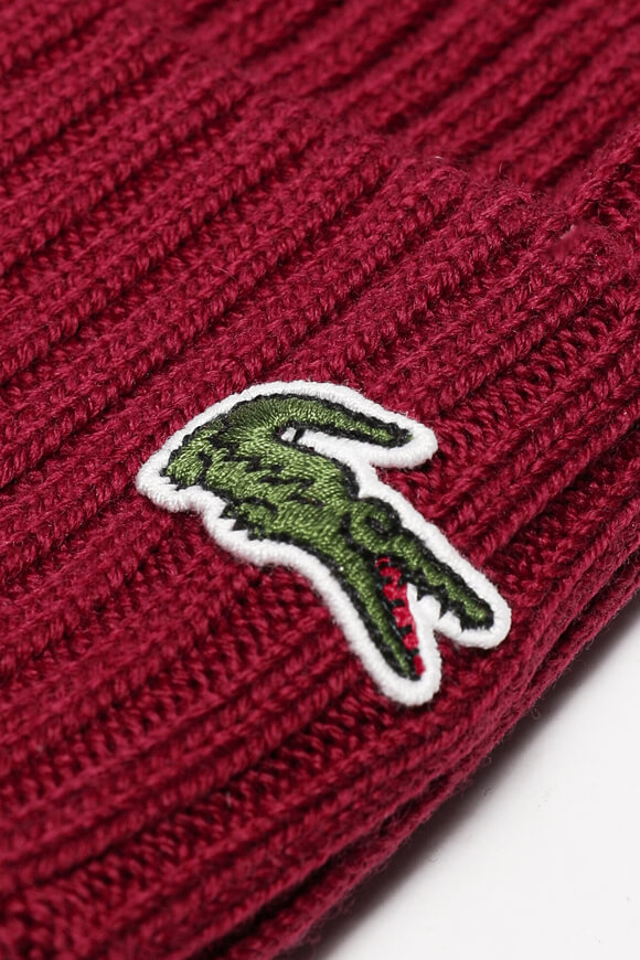 Bonnet lacoste 2024 rouge bordeaux