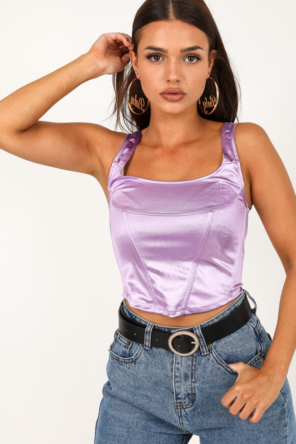 Bild von Satin Crop Top