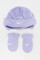 Image de Lot bébé: bonnet et moufles