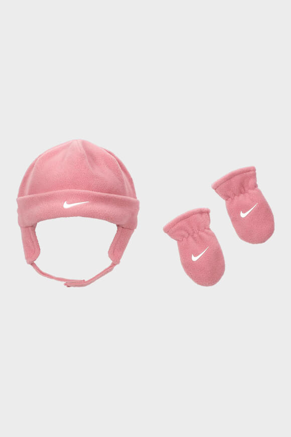 Nike Baby Set: Beanie und Fäustlinge Elemental Pink
