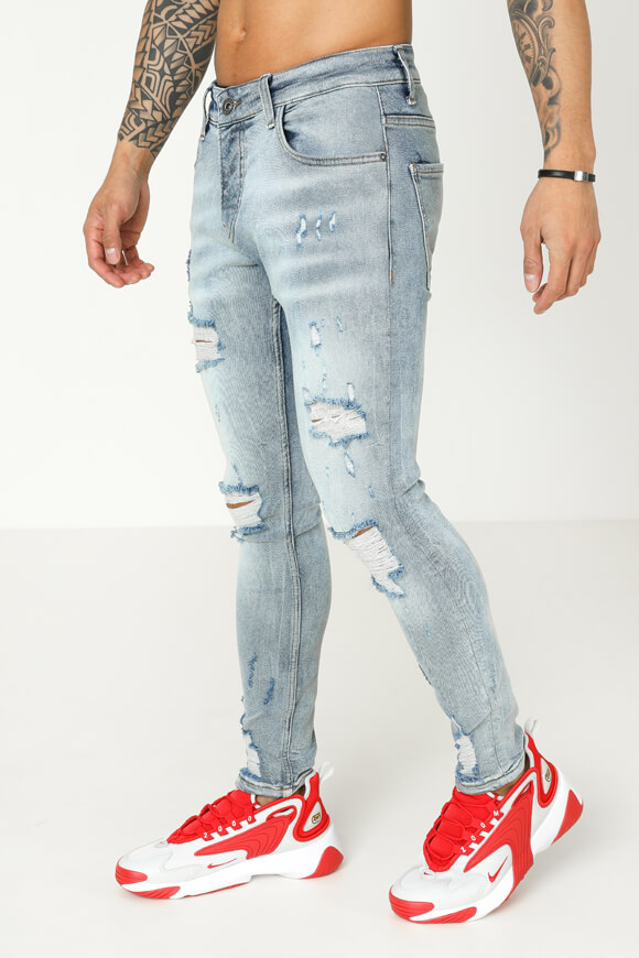 Jean skinny clearance rouge homme