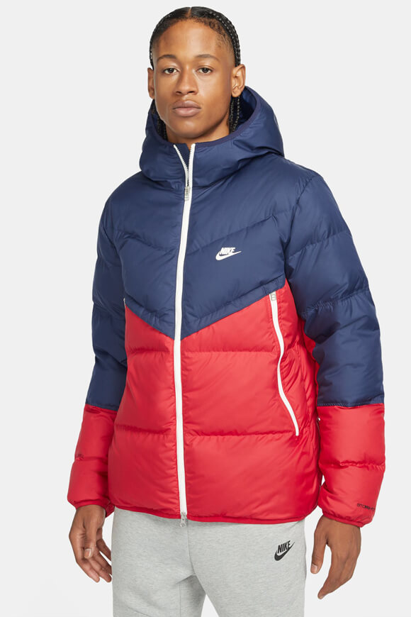 Doudoune rouge nike sale