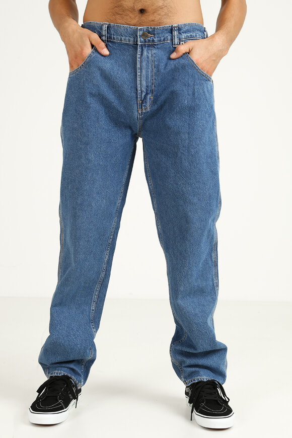 Dickies Houston Relaxed Straight Fit Jeans L32 Classic Blue