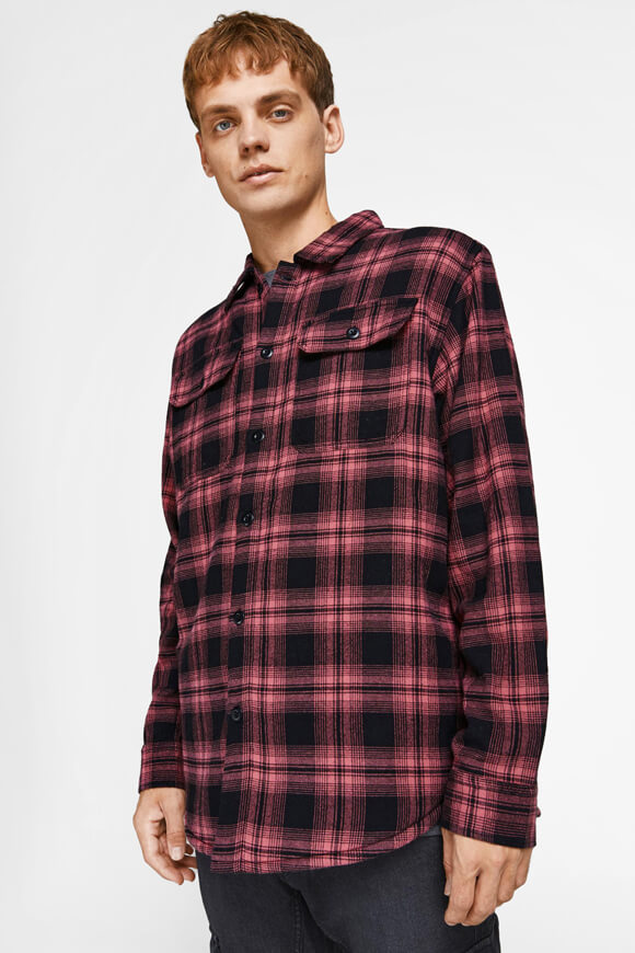 Jack & Jones Gefüttertes Overshirt Slate Rose