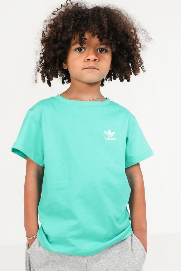Adidas Originals Kids T-Shirt Dunkel Mintgrün