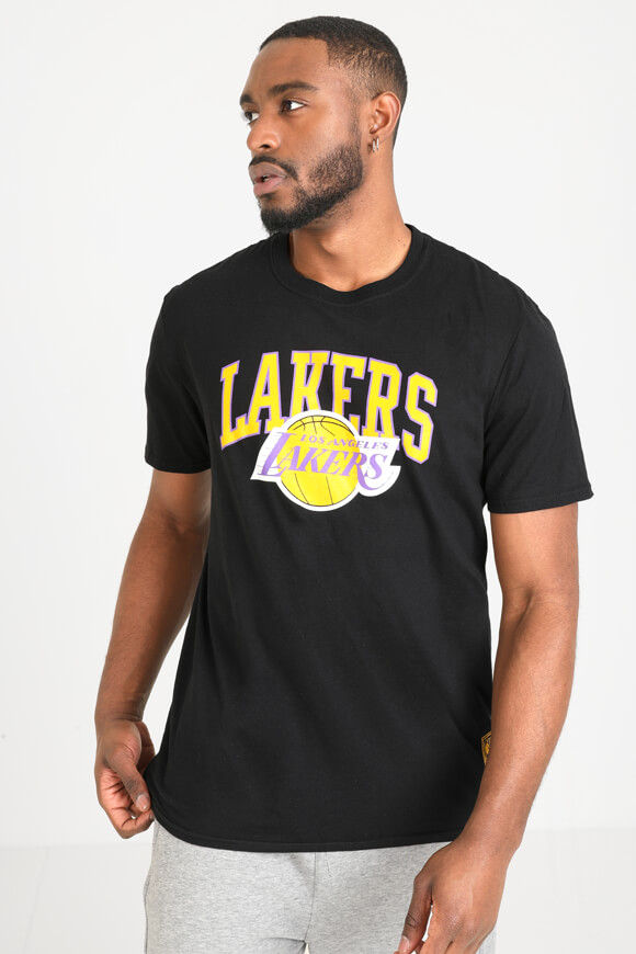 Mitchell & Ness T-Shirt LA Lakers Schwarz Mitchell & Ness T-Shirt LA Lakers Schwarz