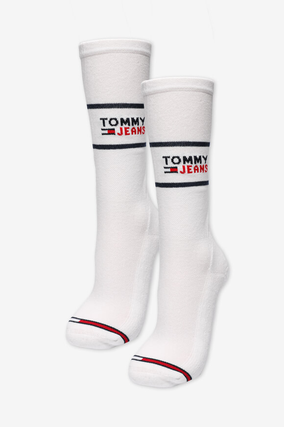Tommy Jeans Doppelpack Socken Weiss