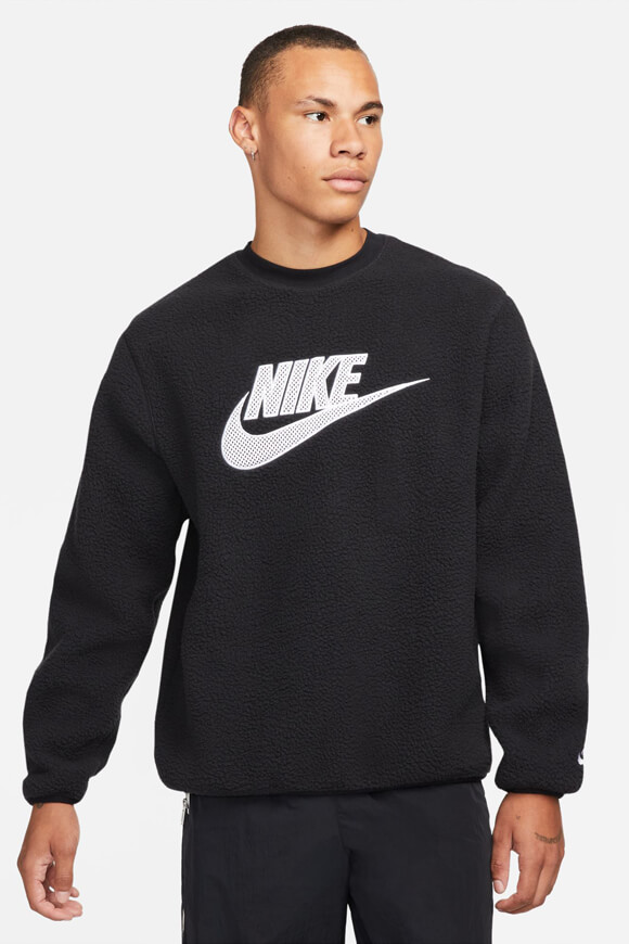 Nike Teddy Sweater Schwarz
