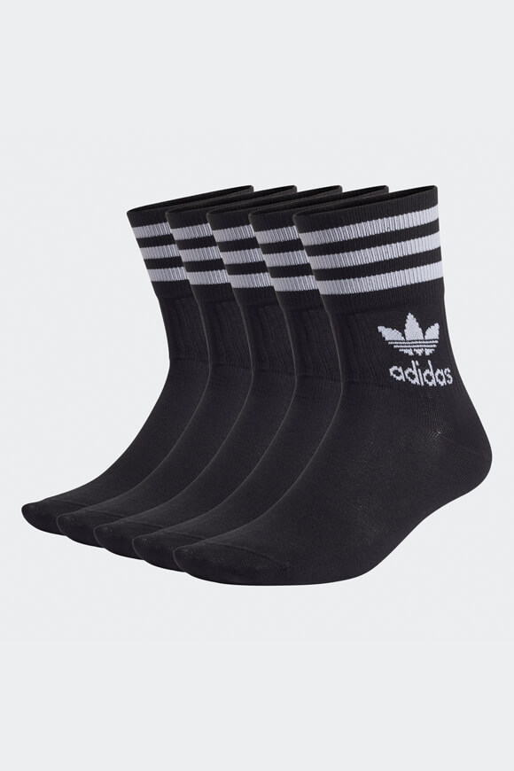 Adidas Originals Fünferpack Socken Schwarz