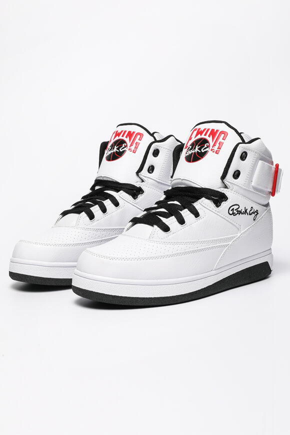 Ewing Sneaker White + Black + Chinese Red ER7257