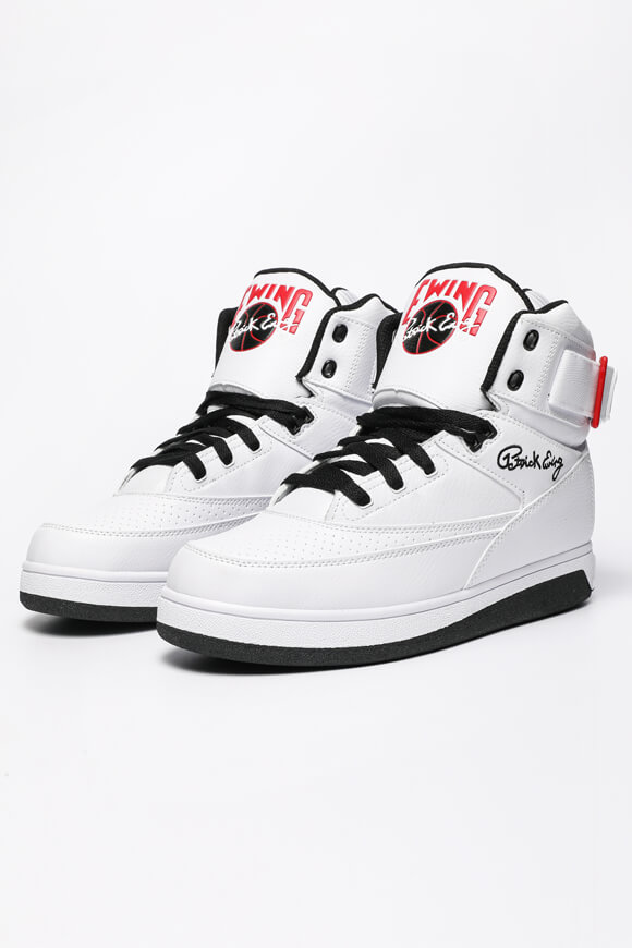 Ewing Sneaker White + Black + Chinese Red ER7257 Ewing Sneaker White + Black + Chinese Red ER7257