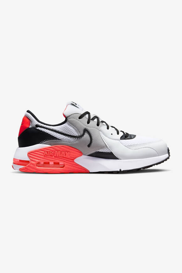 Nike Air Max Excee Sneaker White + Black + Bright Crimson ER8793