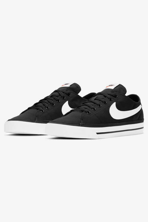 Nike Court Legacy Canvas Sneaker Schwarz ER7628 Nike Court Legacy Canvas Sneaker Schwarz ER7628