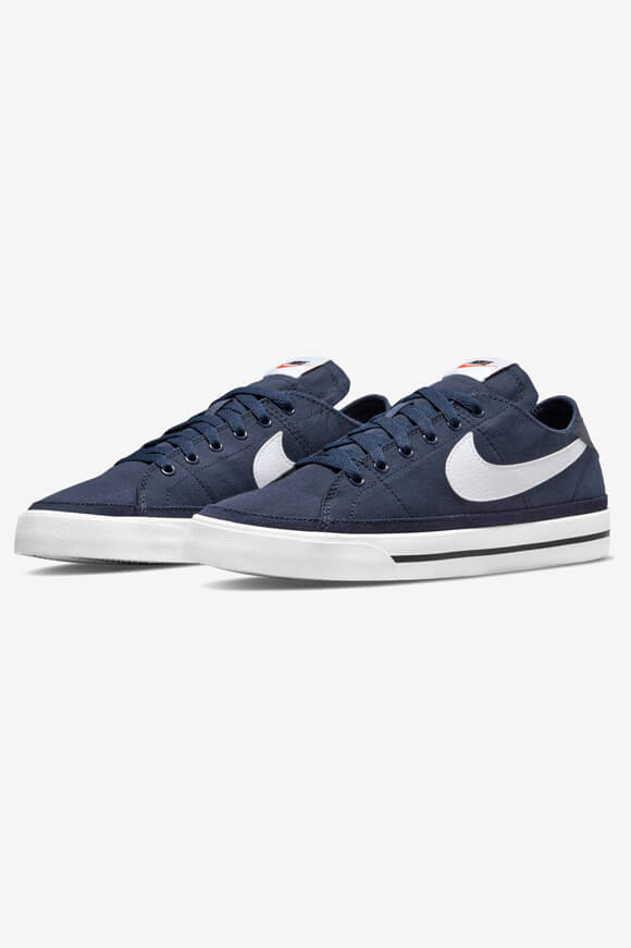 Nike Court Legacy Canvas Sneaker Obsidian ER7691 Nike Court Legacy Canvas Sneaker Obsidian ER7691