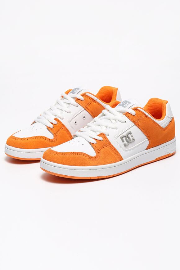 DC Manteca 4S Sneaker Orange + Weiss
