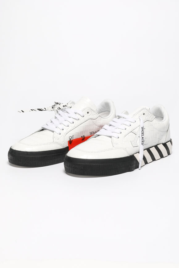 Image sur Low Vulcanized Croco Leather sneakers