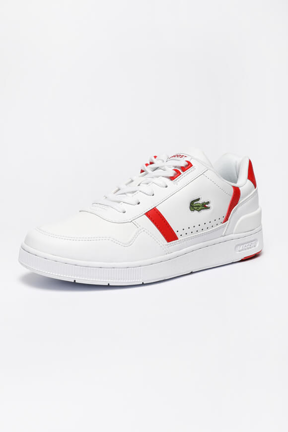Lacoste T-Clip Sneaker Weiss + Rot ER6792