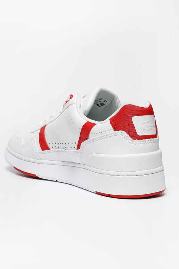 Lacoste T-Clip Sneaker Weiss + Rot ER6792