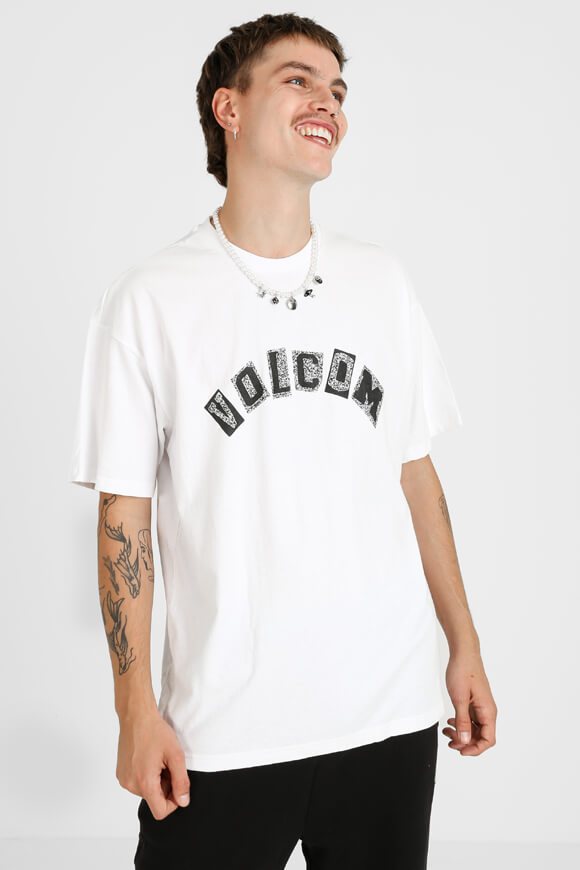 Volcom Oversize T-Shirt Weiss