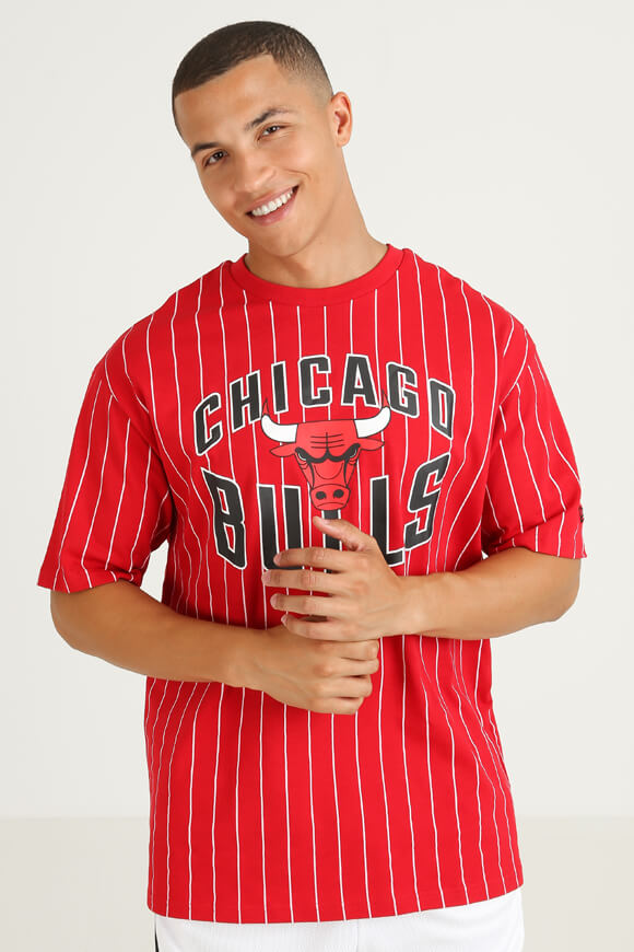 New Era Oversize T-Shirt Chicago Bulls Rot