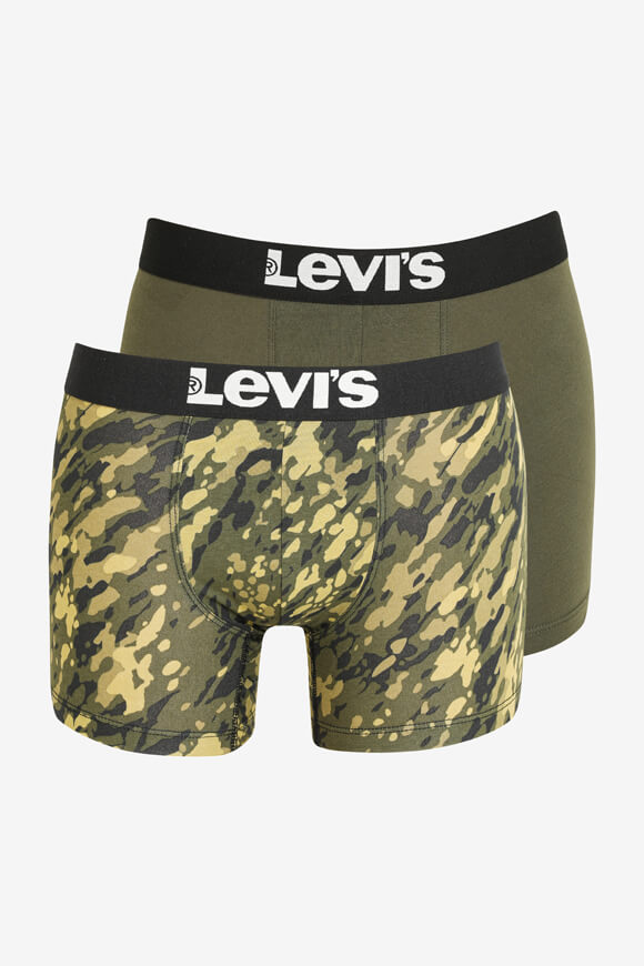 Levi's Doppelpack Boxershorts Olive