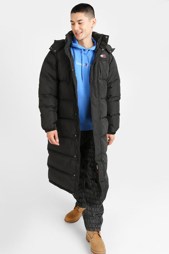 Tommy Jeans Puffer Daunenmantel Schwarz Tommy Jeans Puffer Daunenmantel Schwarz
