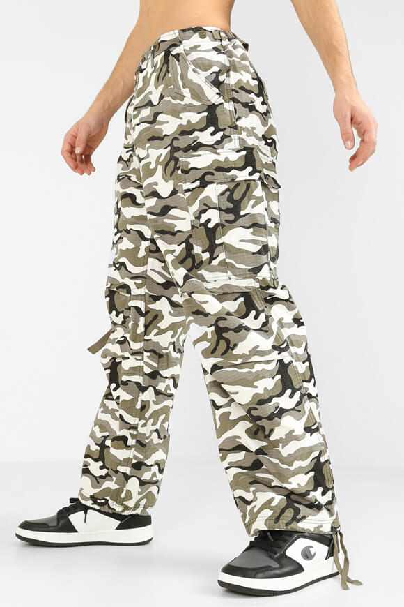 Supercrew Cargohose Weiss + Grau ER6709 Supercrew Cargohose Weiss + Grau ER6709