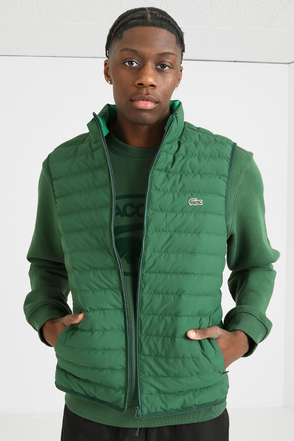 Veste discount matelassé lacoste