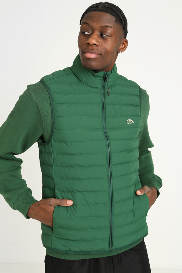 Veste discount matelassé lacoste