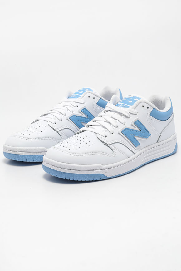 New Balance BB480 Sneaker Weiss + Hellblau New Balance BB480 Sneaker Weiss + Hellblau
