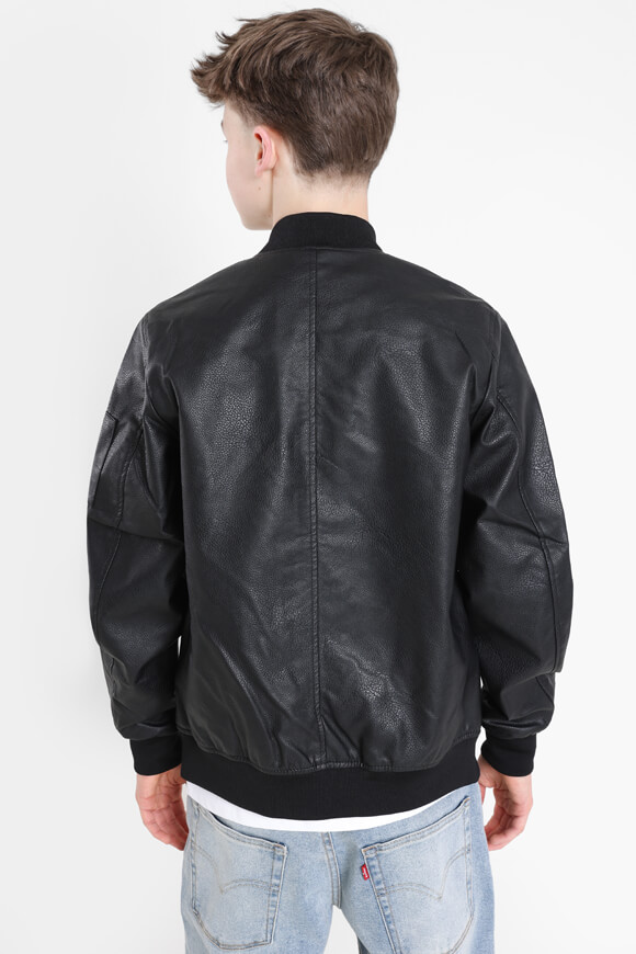 Bild von Bomber Kunstlederjacke